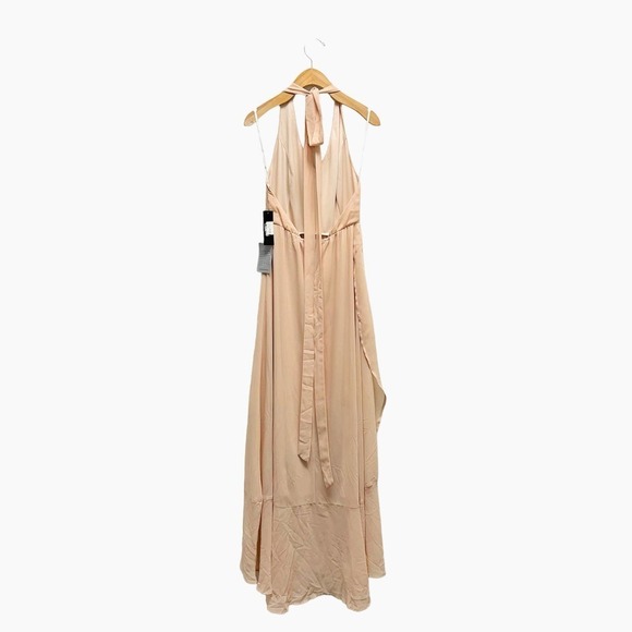 NWT Lulu’s Wrap of‎ Luxury Convertible Dress Blush Nude - Picture 8 of 9